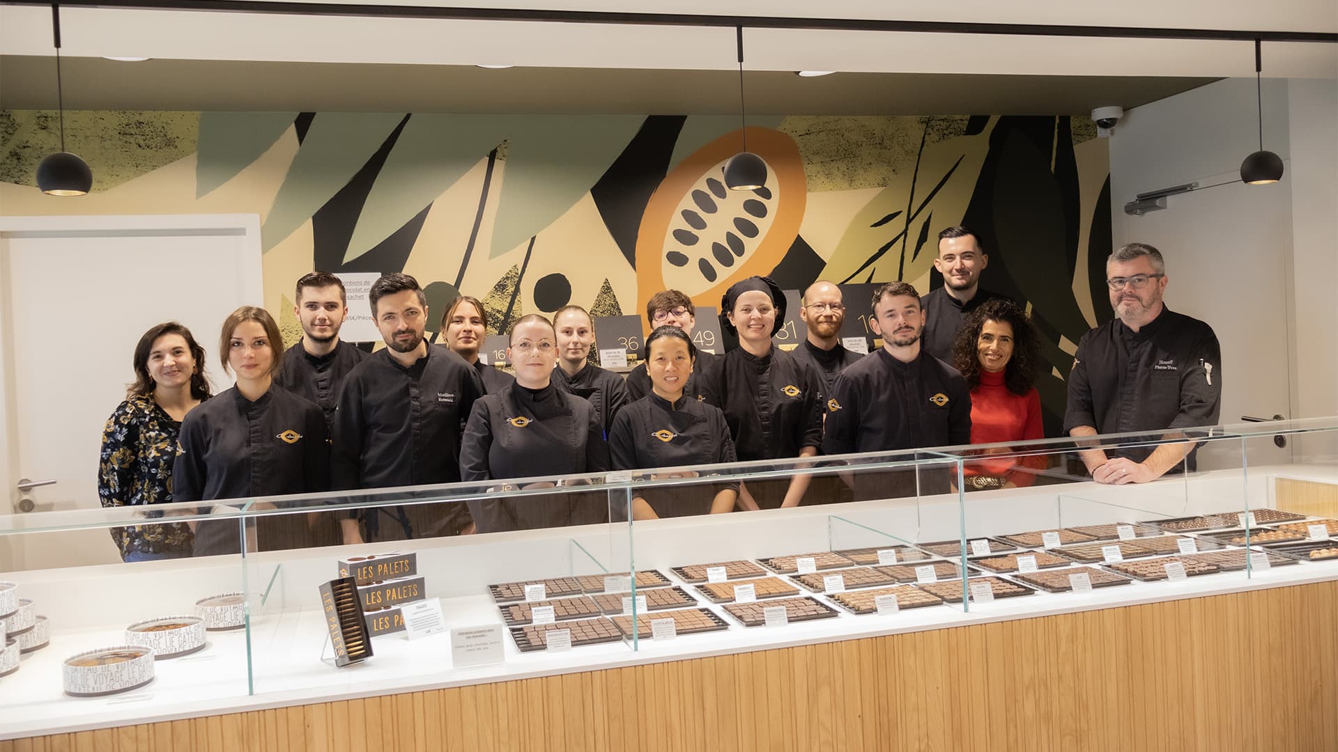 C.Chocolat équipe qui sommes nous présentation de l'entreprise