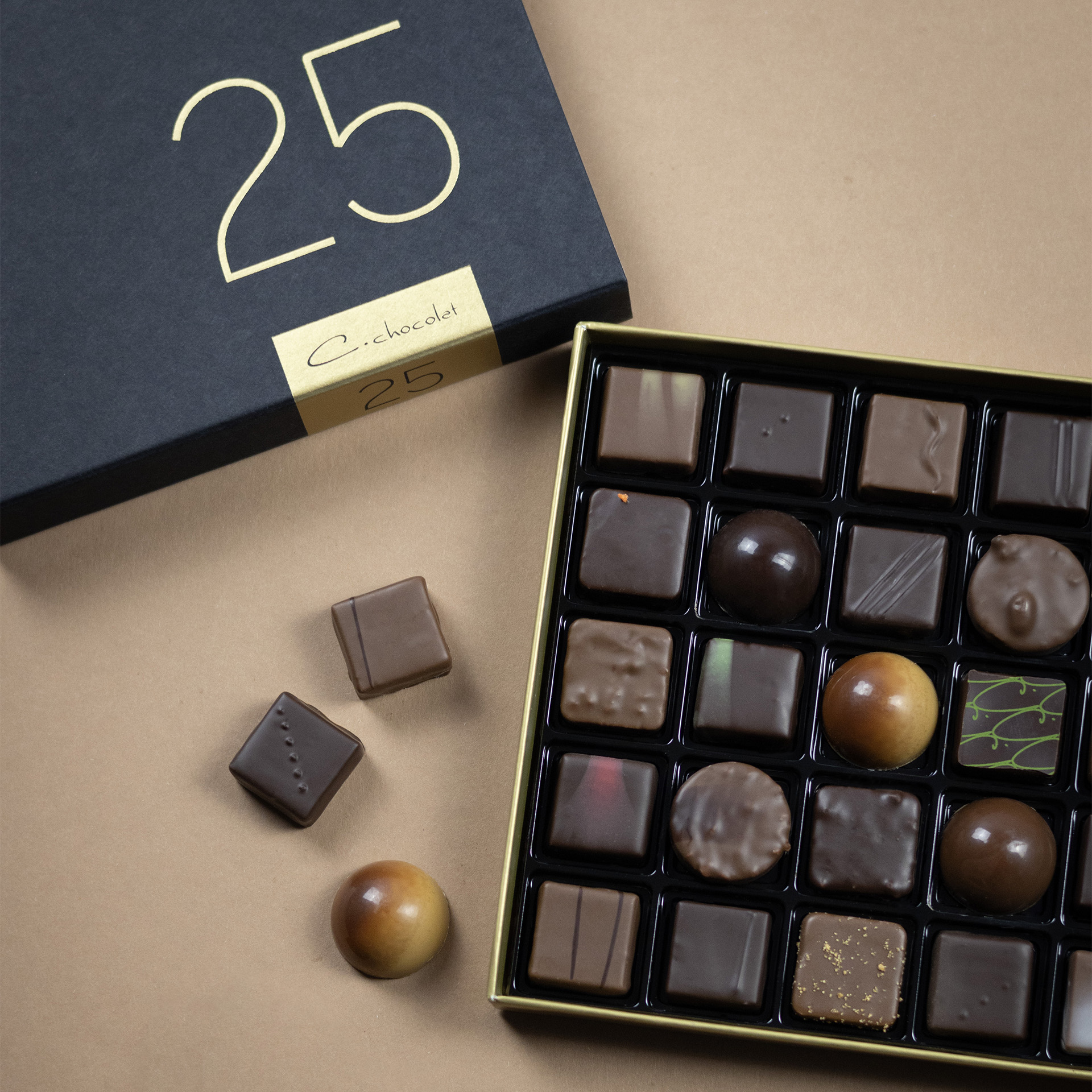 Et si vous souhaitiez une bonne année avec nos chocolats ?