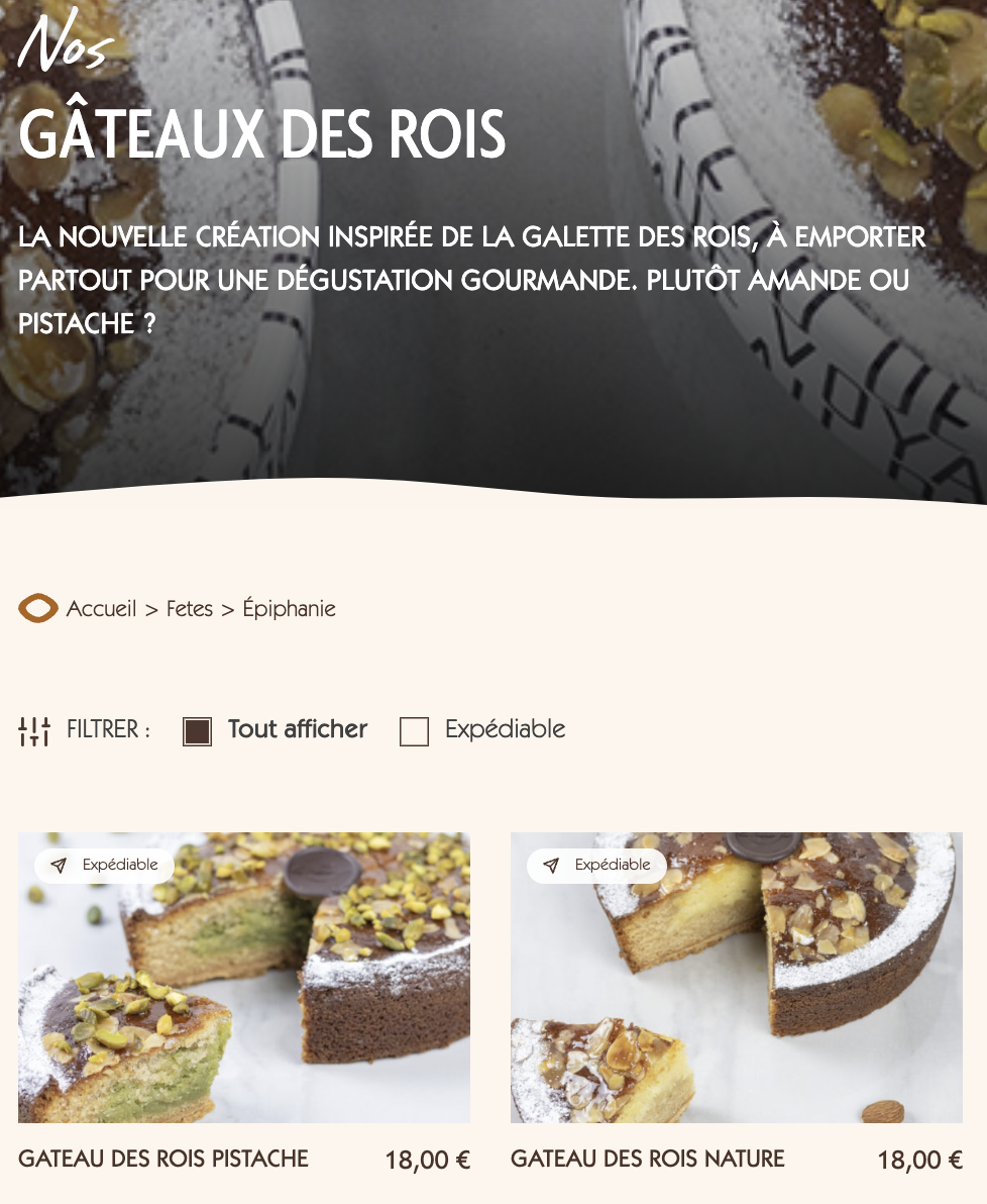 cake épiphanie gâteau des rois amande façon frangipane couronne des rois fève C.Chocolat C.Chocolat Chocolats - Écrins de chocolat - gâteaux de voyages - gourmandises - idées cadeaux tablettes de chocolat C.Chocolat Brest Duquesne Jaurès Guipavas Coataudon Kergaradec Landerneau rue du pont Quimper rue Kéréon Finistère Expédition par colis livraison à domicile