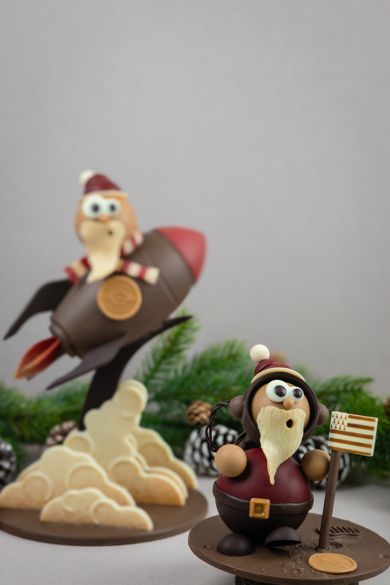 Le Père Noël sur la Lune